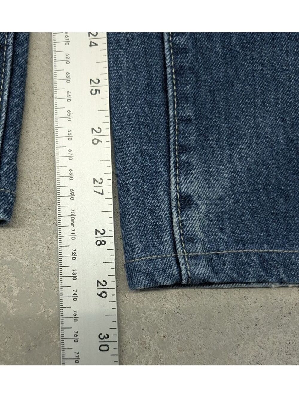 Vintage Y2K Shady Limited Baggy Blue Denim Jeans - Picture 7 of 8